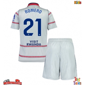 Atletico Madrid Cristian Romero #21 Replica Third Stadium Kit for Kids 2026-27 Short Sleeve (+ pants)